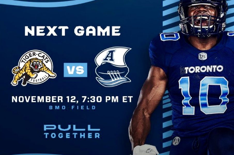 CFL Week 15: Hamilton Tiger-Cats @ Toronto Argonauts Preview/Prediction