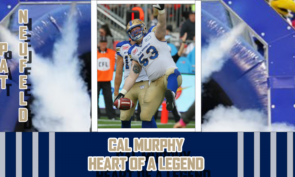 Blue Bombers Pat Neufeld Awarded The Cal Murphy Heart Of The Legend Award