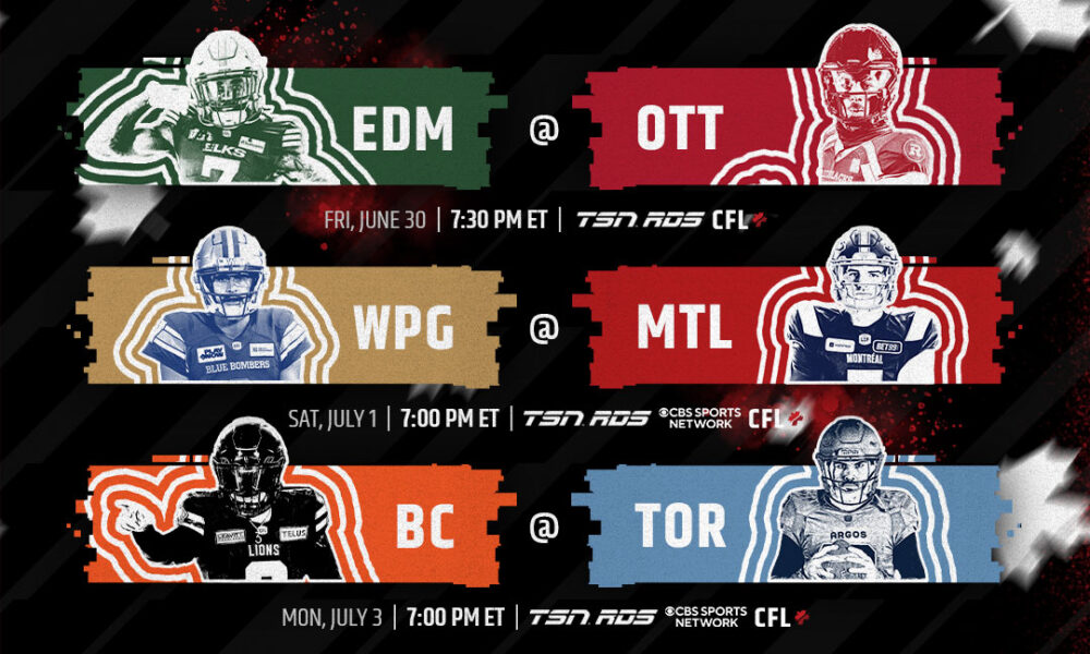 2022 BC Lions Schedule