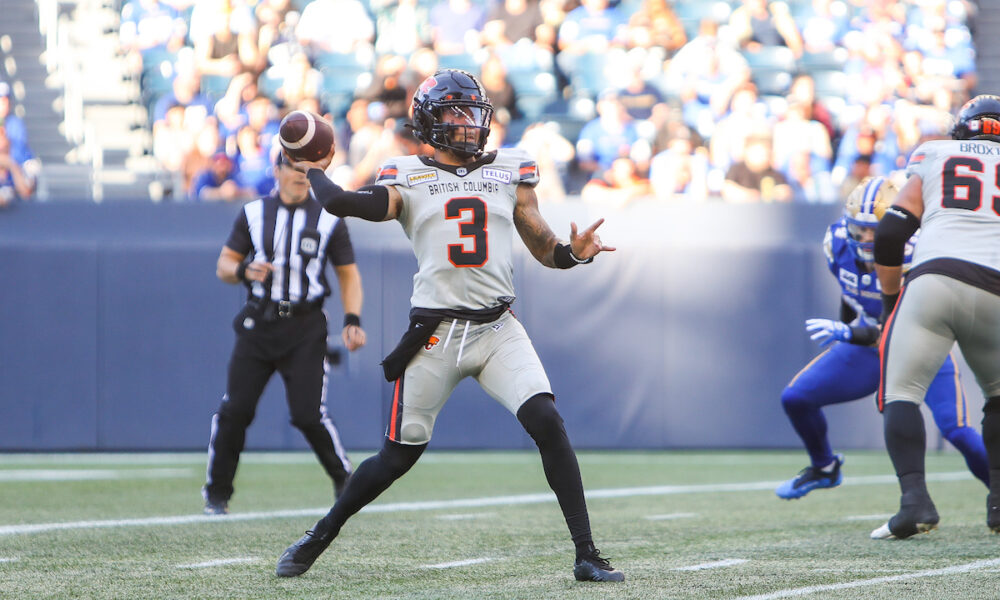 Vernon Adams Jr. CFL Spotlight: BC Lions Quarterback