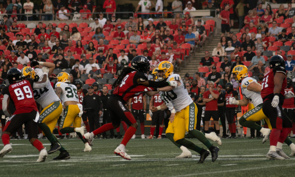 Argos clinch playoff berth as defence dismantles Redblacks with seven  turnovers