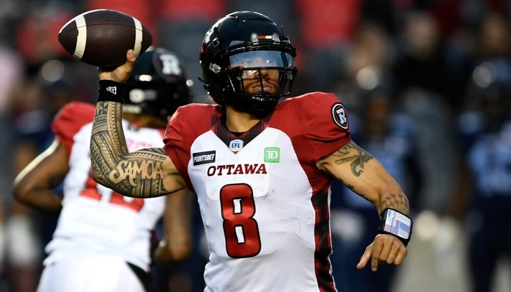 Ottawa Redblacks go into Game 1 with Nick Arbuckle as starting QB