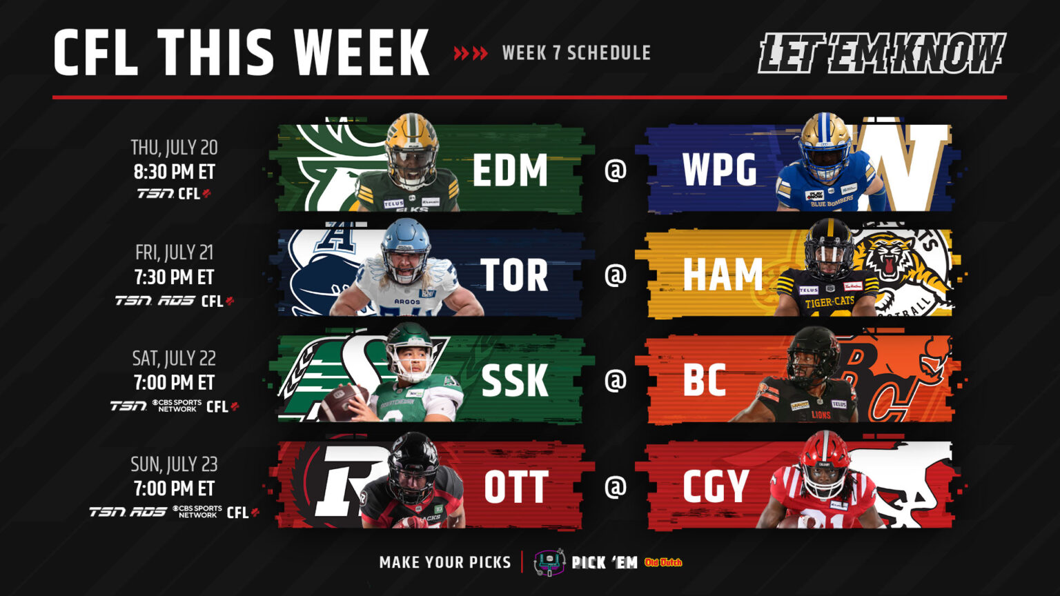 CFL Schedule Elks vs. Blue Bombers, Odds, CFL Live Stream Free, Picks