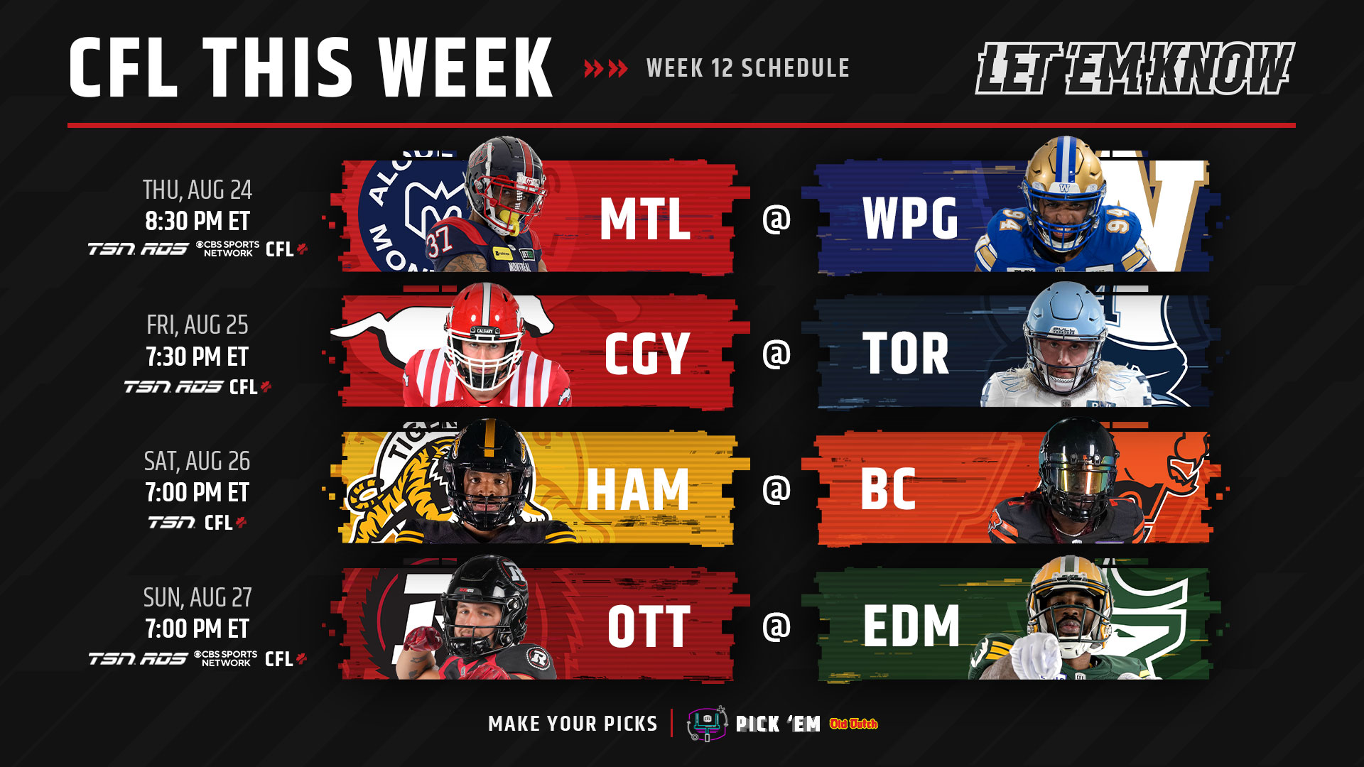 CFL Schedule Hamilton Tiger-Cats vs BC Lions, Odds, CFL Live Stream Free, CFL Games Today (Saturday, August 26)