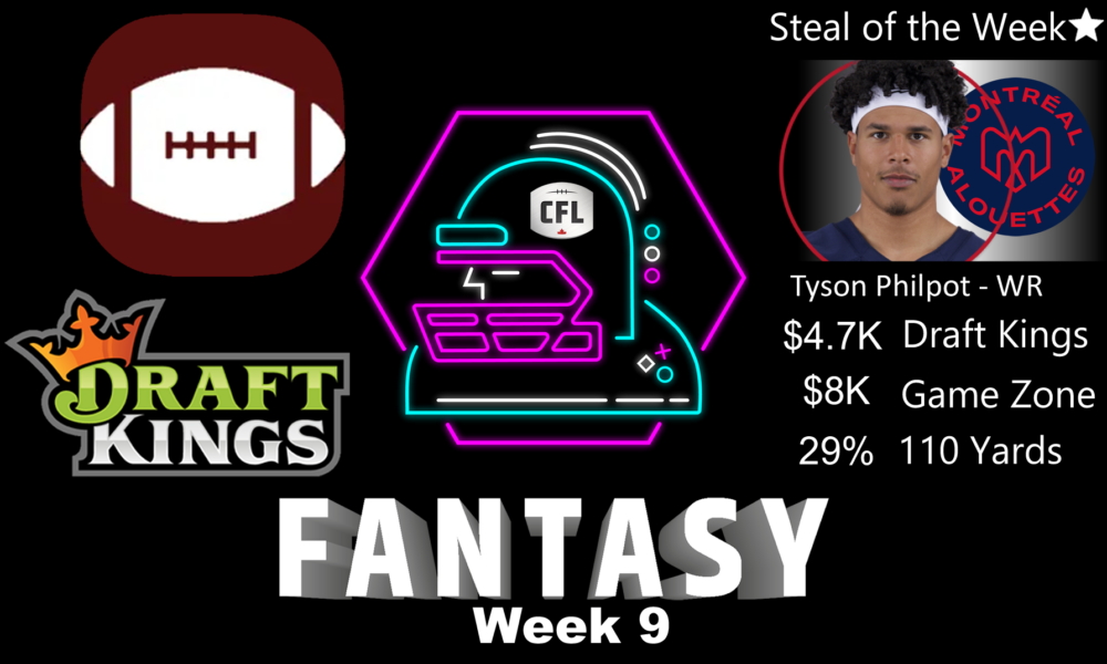 Week 9 DFS Fantasy Football Podcast, DraftKings Picks