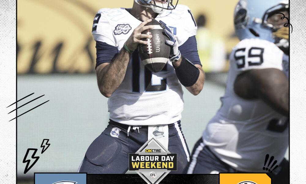 Toronto Argonauts beat Tiger-Cats in celebratory home opener