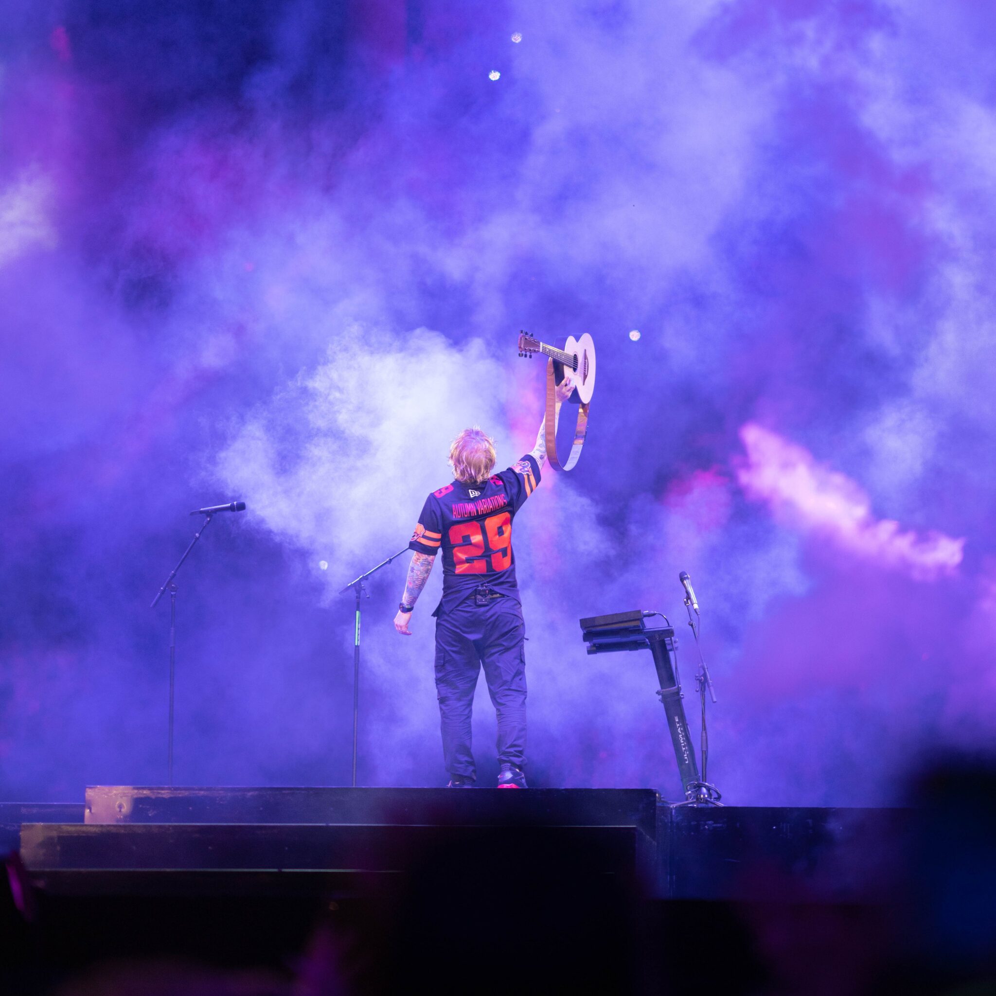 Ed Sheeran Shatters Attendance Record At B.C. Place, Wears BC Lions ...