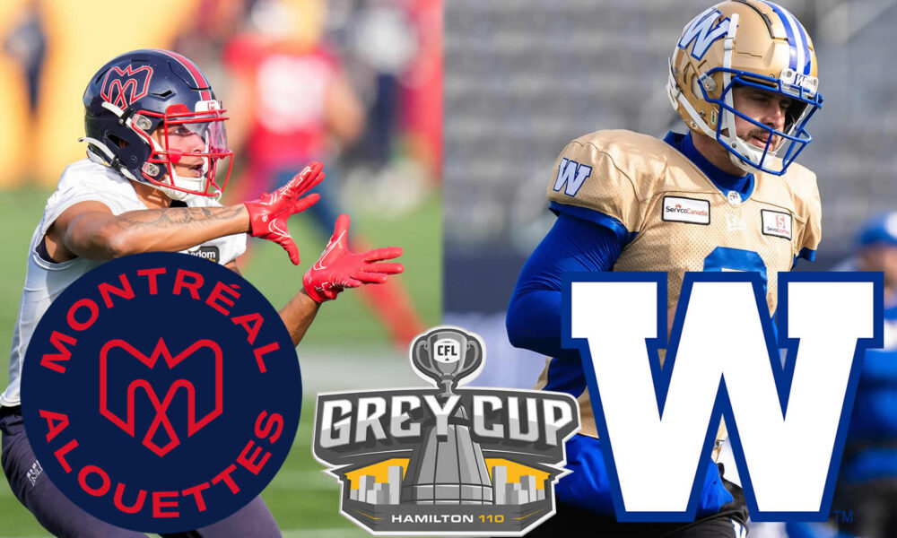 Grey Cup Preview: Montreal Alouettes vs Winnipeg Blue Bombers ...