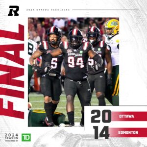 CFL Scores Today: Ottawa Redblacks 20, Edmonton Elks 14 – Redblacks ...