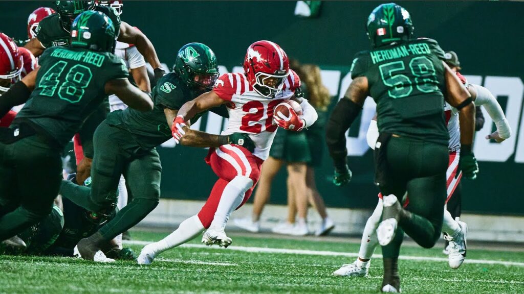 CFL Scores Today Calgary Stampeders 27, Saskatchewan Roughriders 12