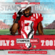 An advertisement for the Calgary Stampeders' first Stampede Bowl.