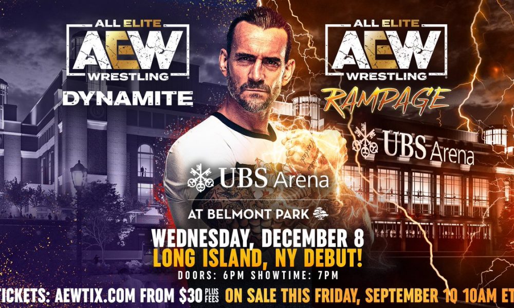 AEW Headed To The New UBS Arena In Long Island This December