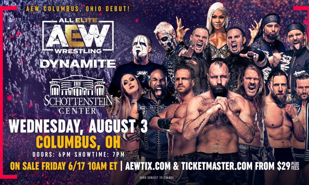 AEW Heading To Columbus, Ohio For An Episode Of Dynamite