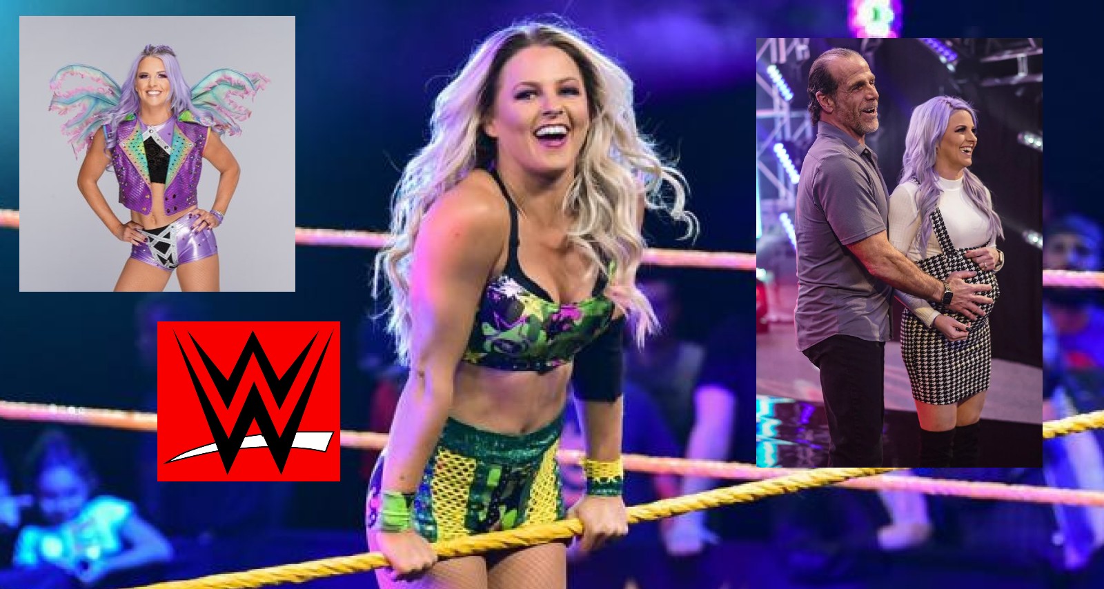 Candice LeRae's says that Becky Lynch inspired to come back to WWE after  pregnancy #beckylynch #candicelerae #wwe #raw #smackdown…