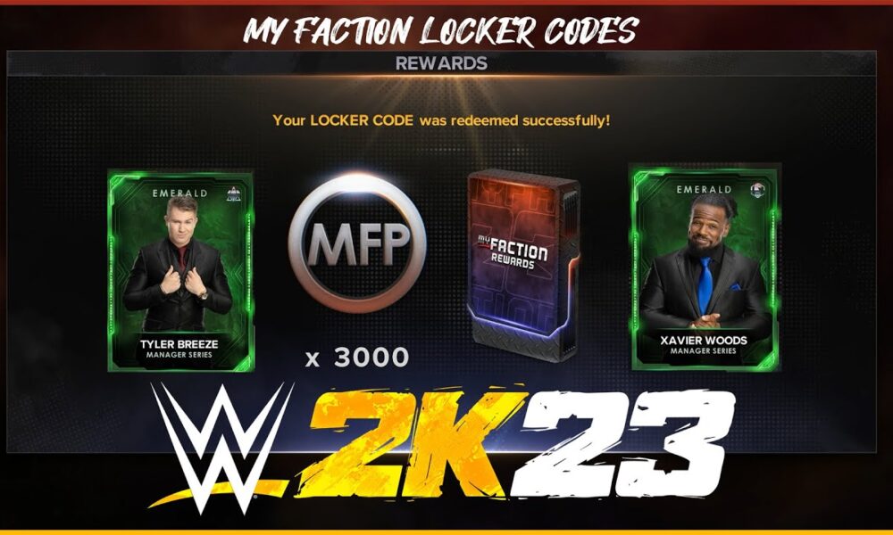 WWE 2K23 Locker Codes – Get WWE 2K23 MyFACTION Codes and Redeem Free ...