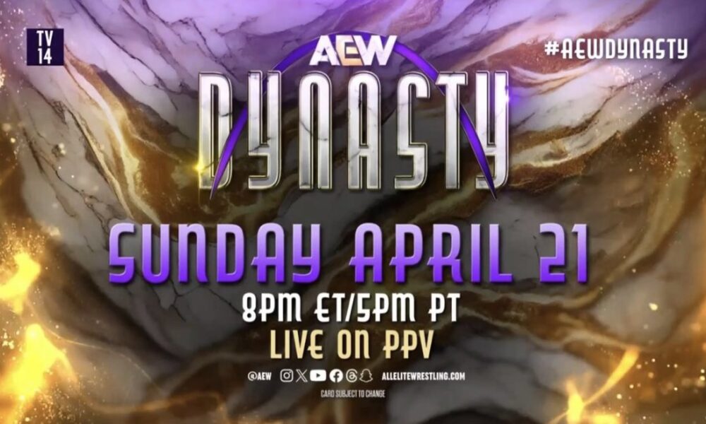 New AEW Dynasty 2024 Matches Announced