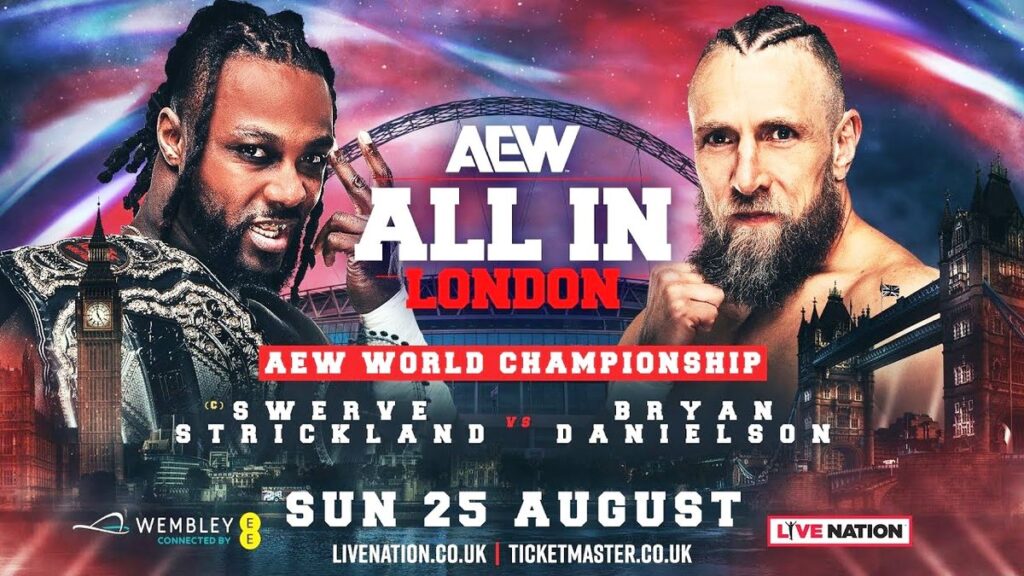 AEW All In London 2024 First Look at Wembley Stadium Stage