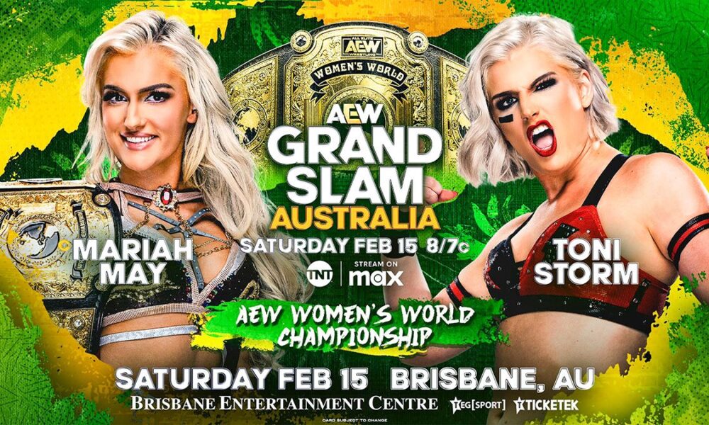Aew grand slam australia 2026