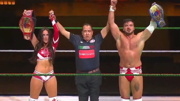 Canadian Connection Strikes Gold: Ethan Page And Chelsea Green Capture AAA Mixed Tag Team Titles In Mexico Canadian Connection Strikes Gold: Ethan Page And Chelsea Green Capture AAA Mixed Tag Team Titles In Mexico