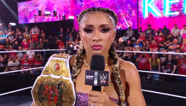 Kelani Jordan Exposes WWE Fan Double Standards In Explosive NXT Heel Turn Promo Kelani Jordan Exposes WWE Fan Double Standards In Explosive NXT Heel Turn Promo