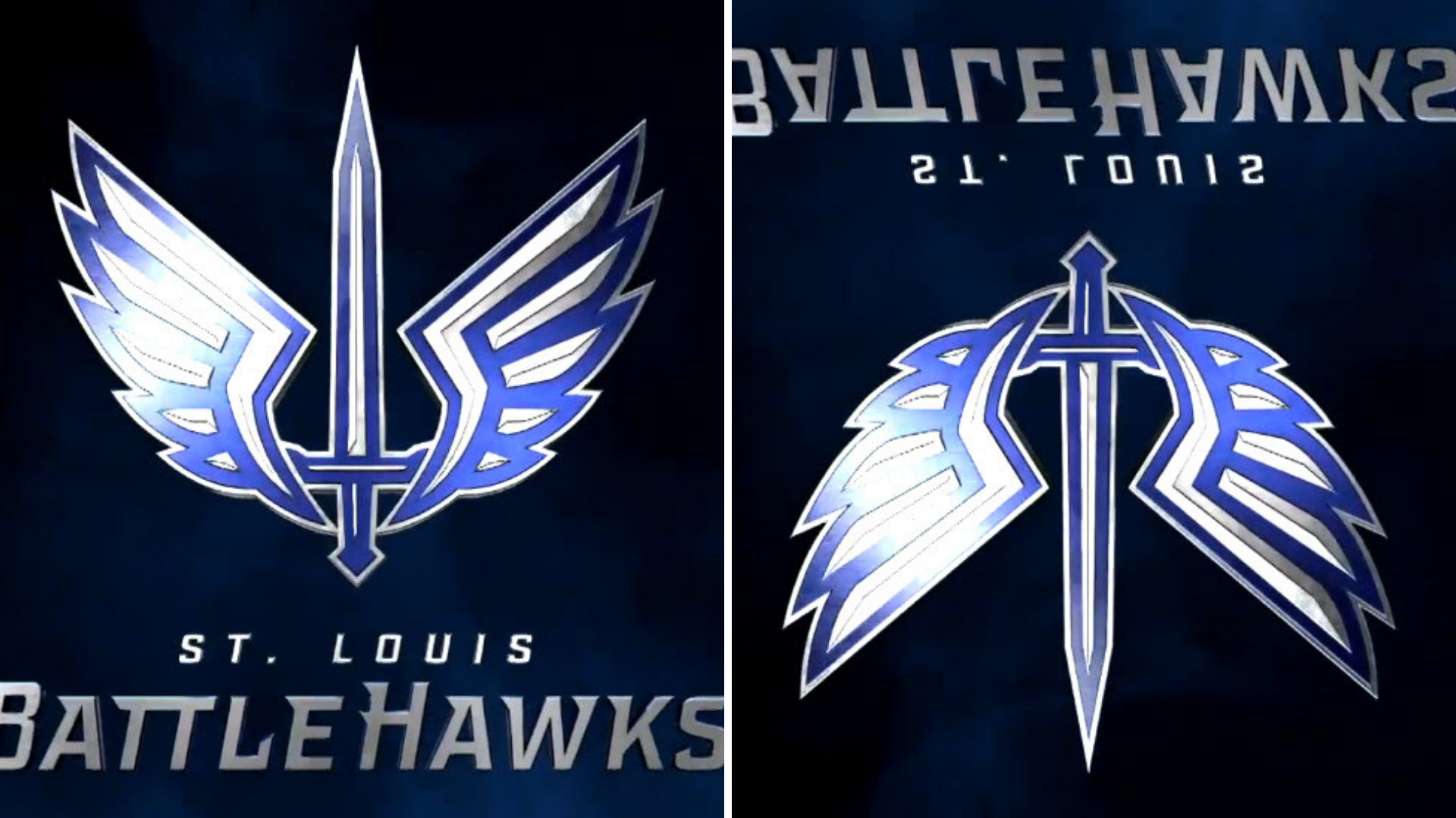 XFL's BattleHawks Logo Reveals the Letters STL Upsidedown