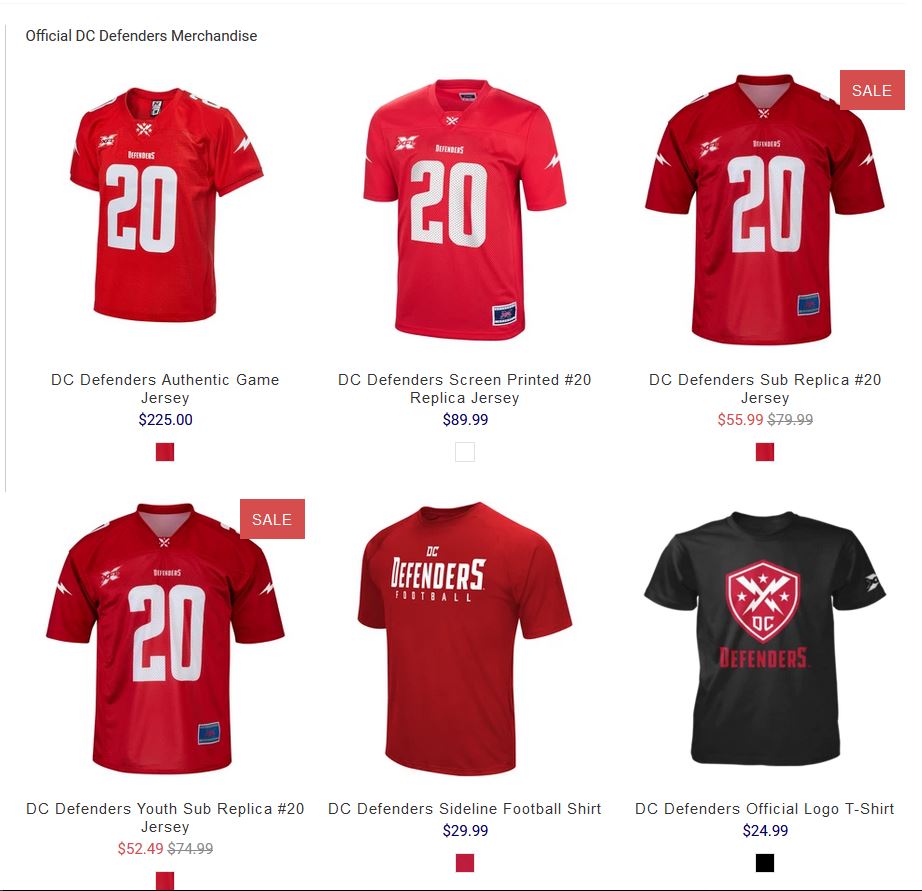 Last Chance To Get XFL Gear For Christmas, Offering 60 Off