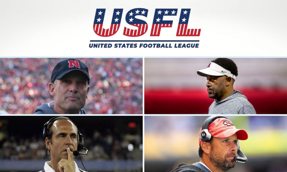 PR USFL Announces 4 New Head Coaches