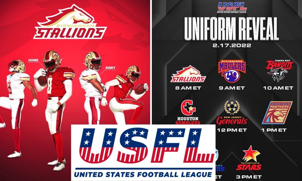 Fan Reimagines USFL Uniforms for 2022