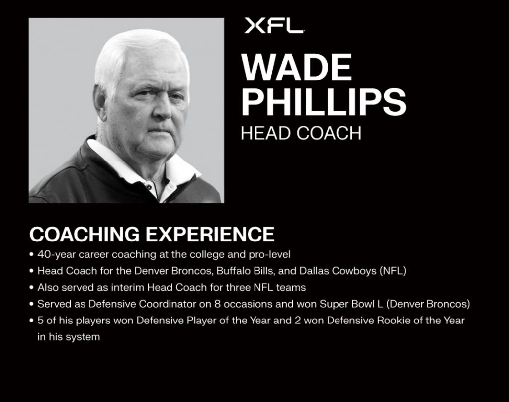 XFL 2023 Breaking Down The League’s Eight Head Coaches