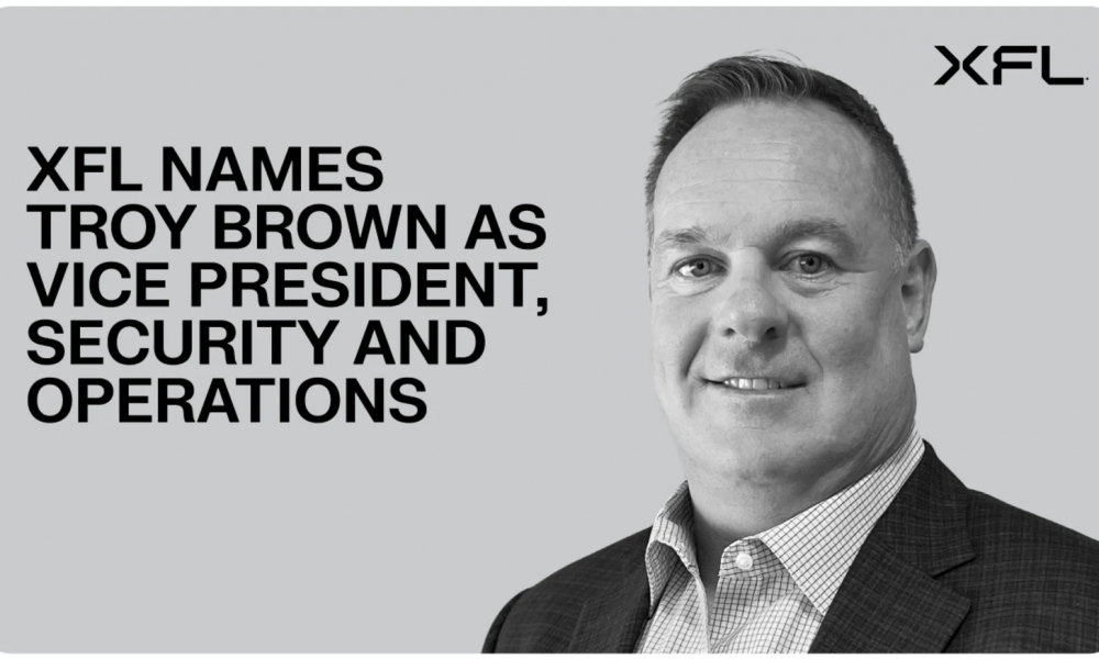 PR XFL Names Troy Brown as Vice President, Security and Operations