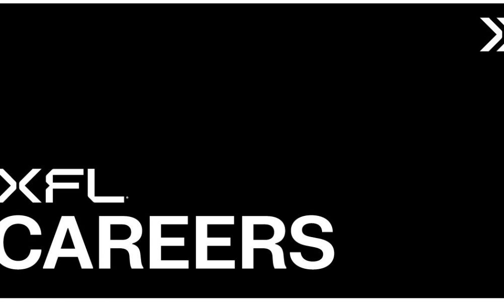 XFL Hiring For Local Team Positions That Include Media Relations & Events