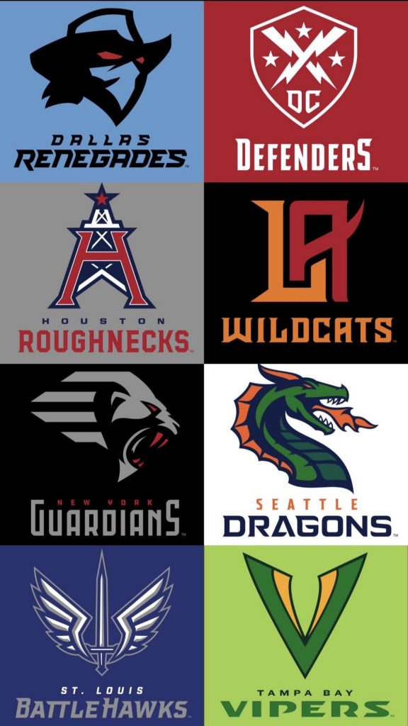 Ranking The XFL 2023 Team Names And Logos