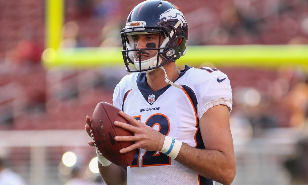 Paxton Lynch signs XFL contract with Orlando Guardians