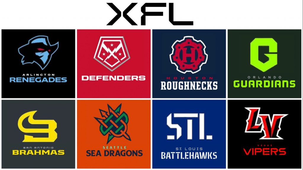 Ranking XFL Alternate Team Logos