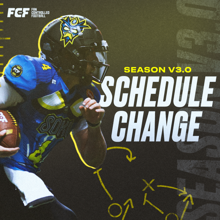 Fan Controlled Sports Announces Changes To 2023 Schedule, FCF Moves To