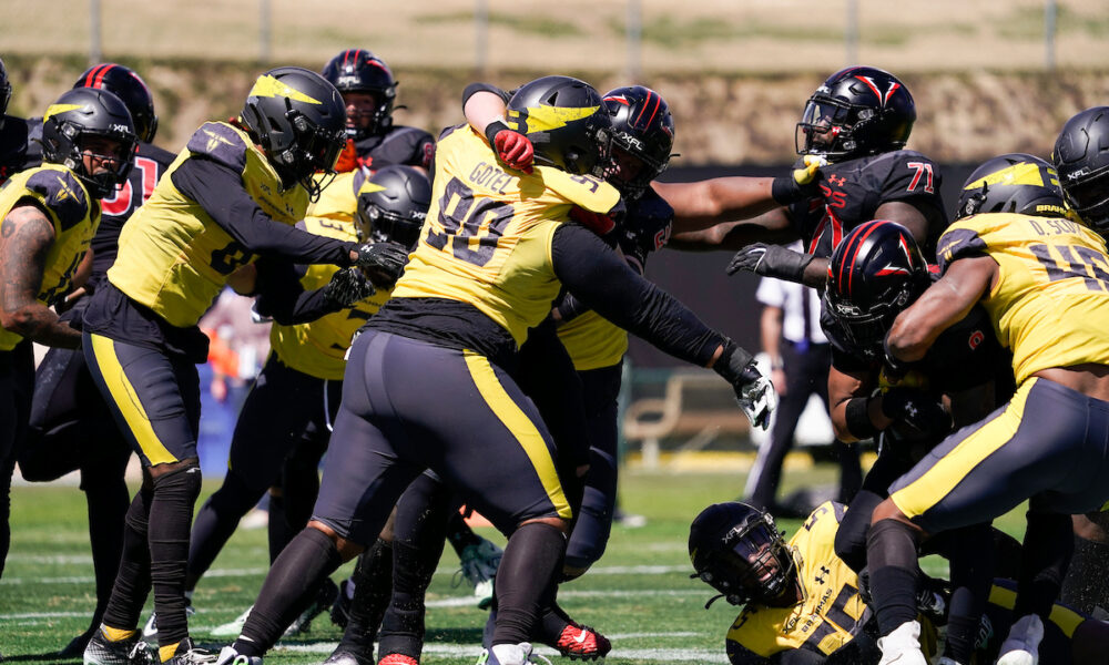 San Antonio Gunslingers - Congratulations to our very own Justin Alexandre  on being a first round draft choice in the 2023 XFL draft. From the  Gunslingers to the Brahmas, heads up, he's