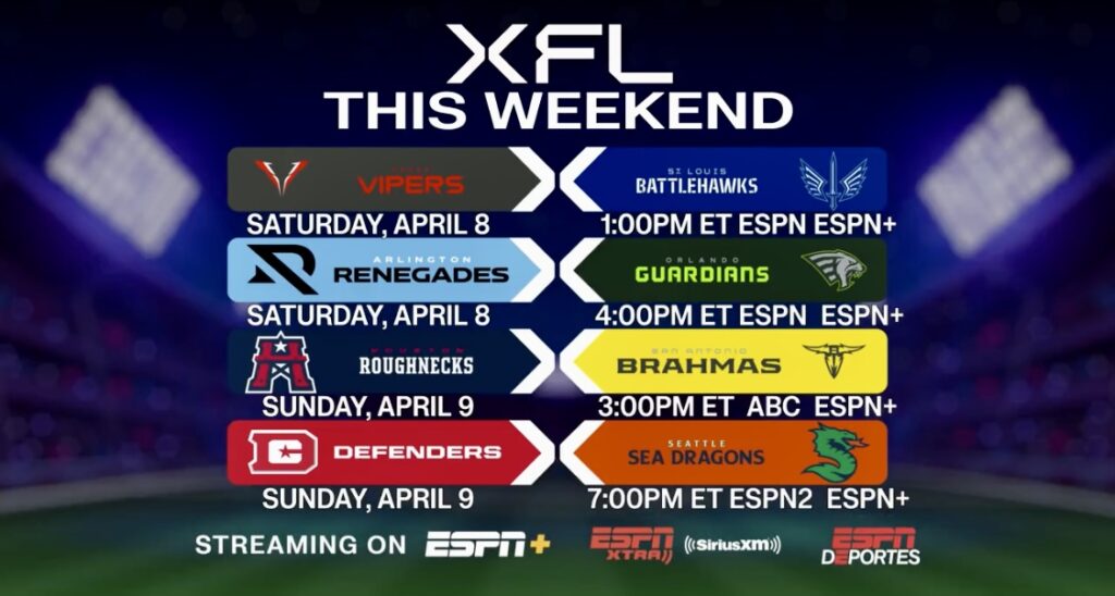 XFL Week 8 Preview Playoff Clinching Scenarios, Odds, Predictions