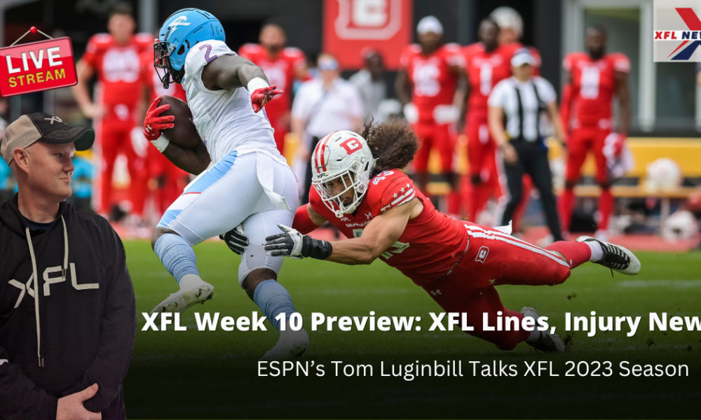 XFL Week 10 Arlington Renegades (45) Odds, Latest Injuries, Preview